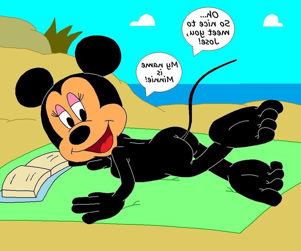 Parte del encuentro de playa de Minnie