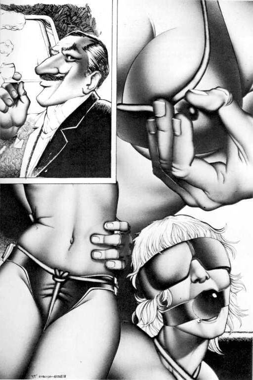 Bondage -Kunstwerke von Bischof