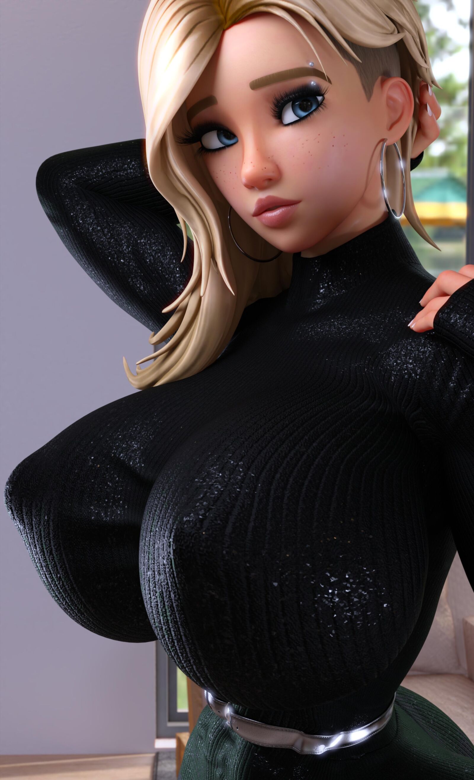 [Ruidx] Gwen Black Minidress (Spider Gwen)