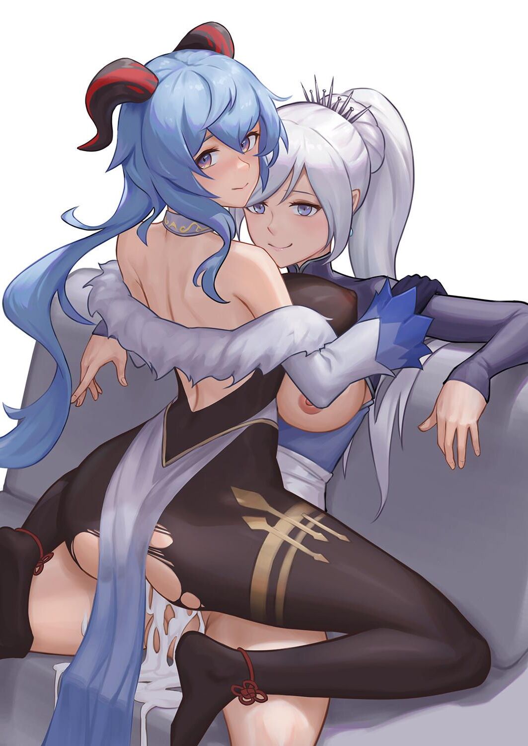 [Thiccwithaq、Zero_a、およびTensa Zangitsu] Weiss Schnee Futa