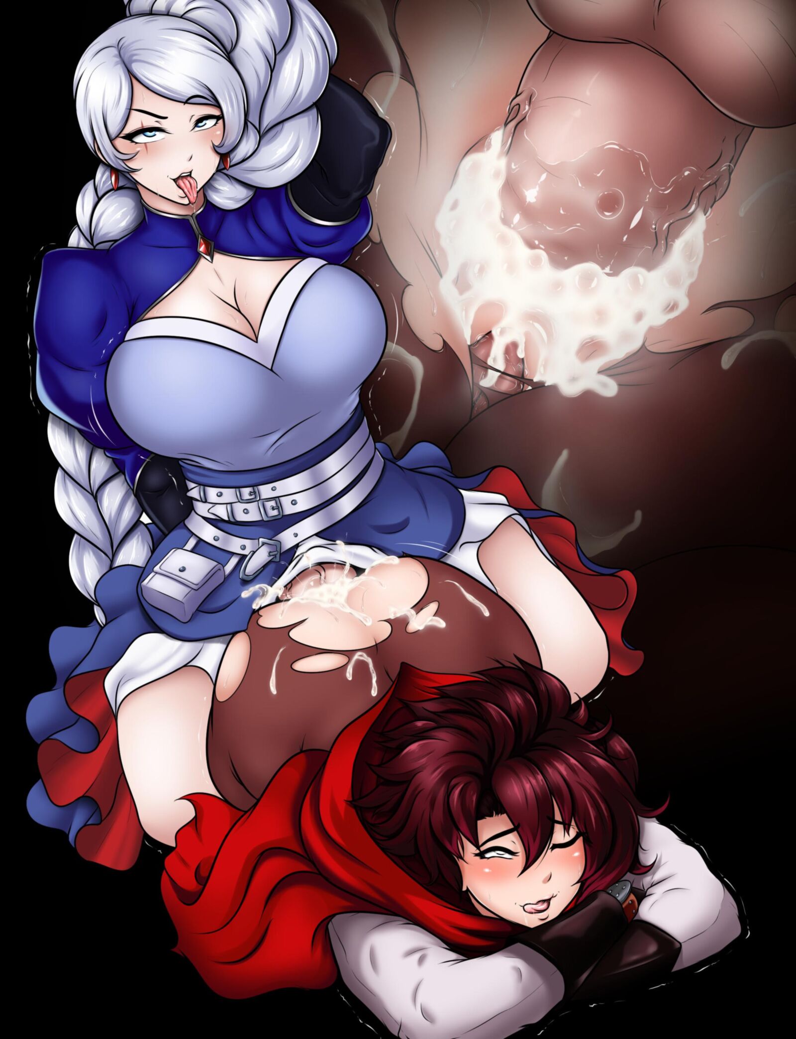 [Thiccwithaq、Zero_a、およびTensa Zangitsu] Weiss Schnee Futa