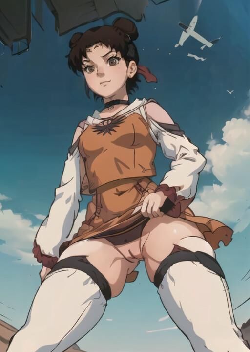AI naruto collection, medium quality Tenten