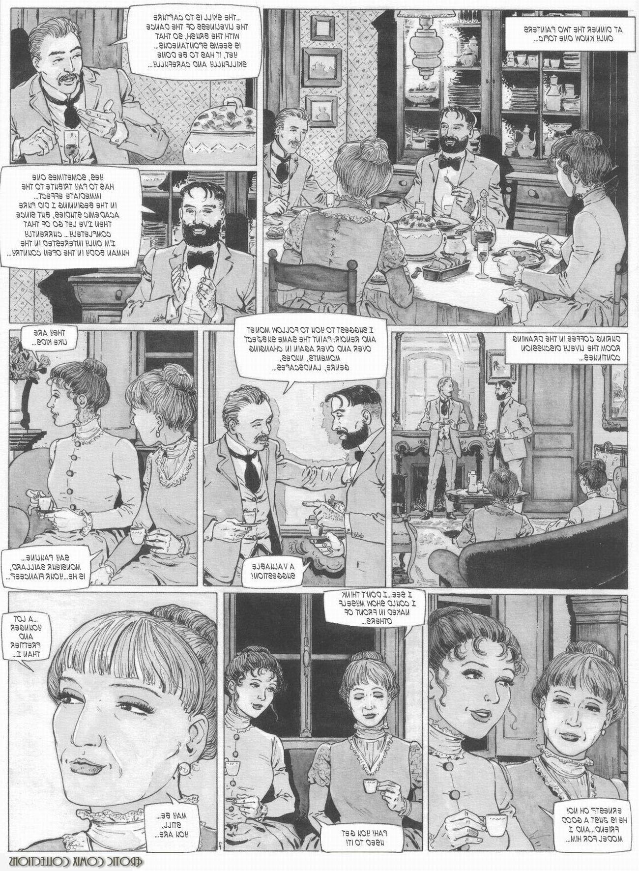 Erotic cartoon Hugdebert Aunt Paulines Secret part two