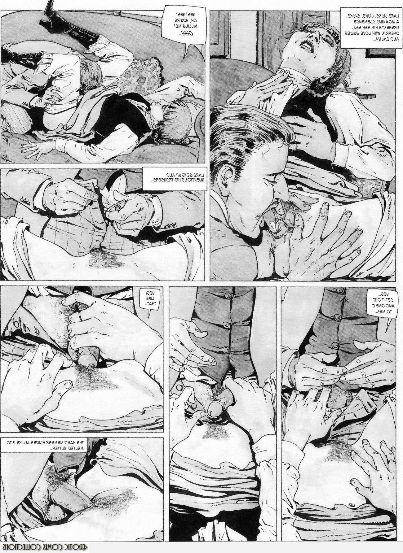 Erotic cartoon Hugdebert Aunt Paulines Secret part two