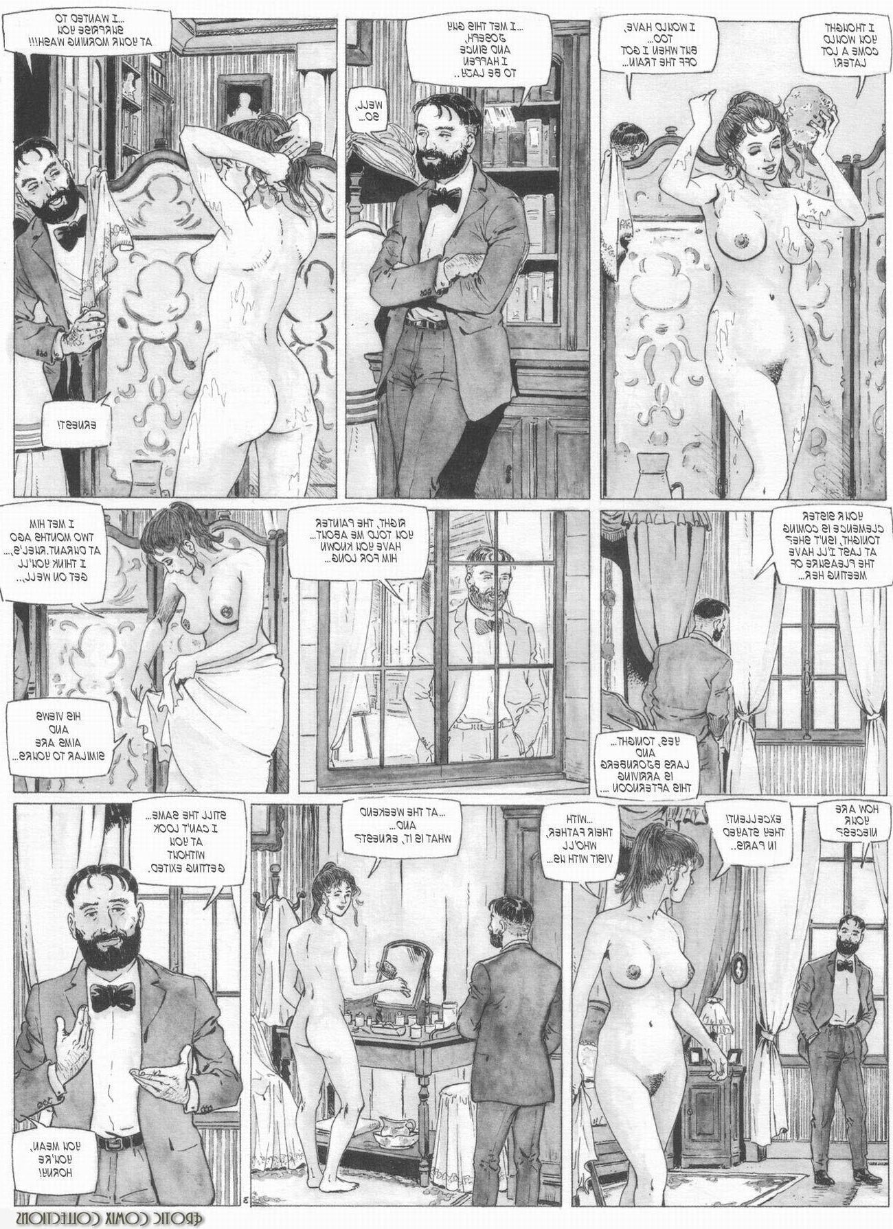 Erotic cartoon Hugdebert Aunt Paulines Secret part two