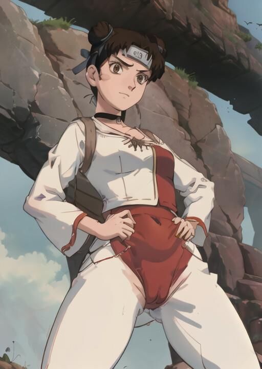AI naruto collection, medium quality Tenten