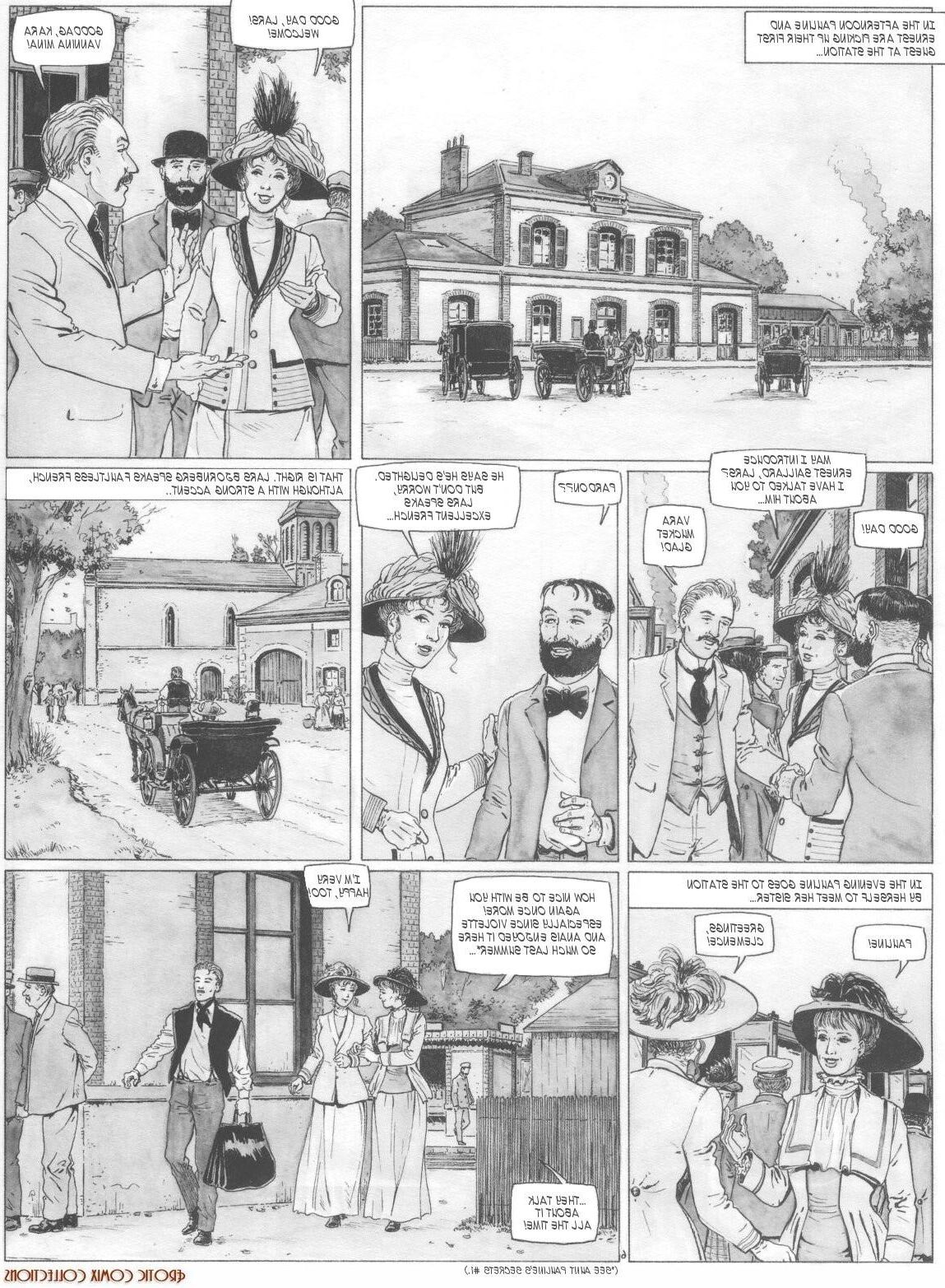 Erotic cartoon Hugdebert Aunt Paulines Secret part two