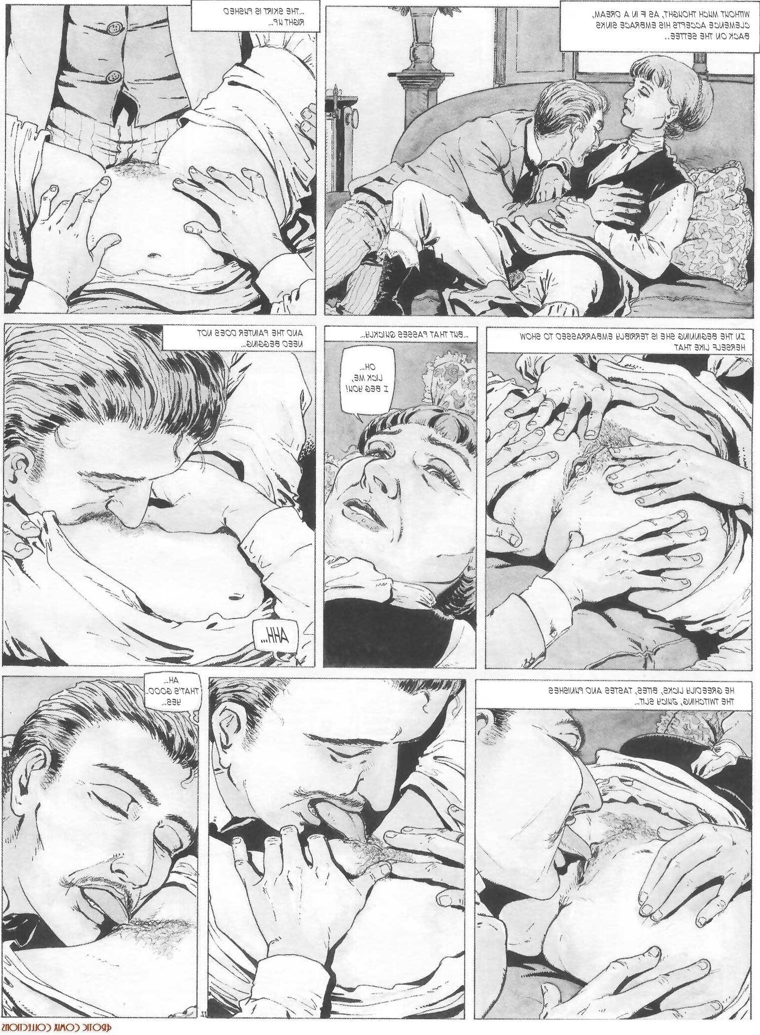 Erotic cartoon Hugdebert Aunt Paulines Secret part two