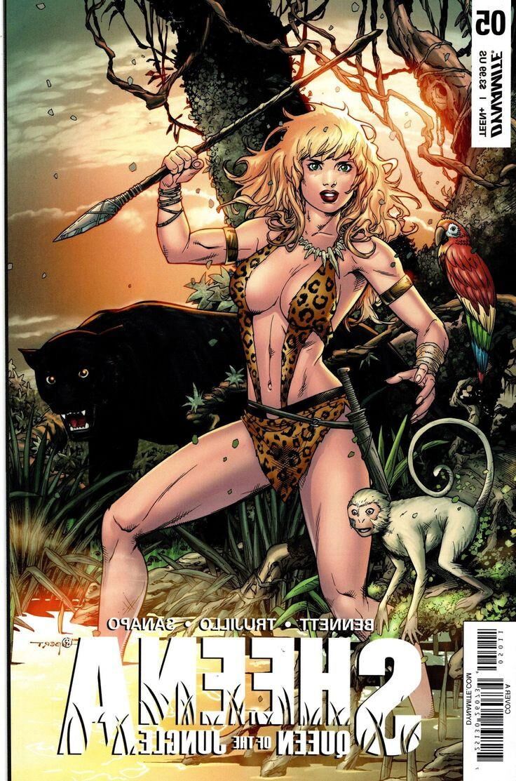 Comic Babes Sheena, Queen of the Jungle