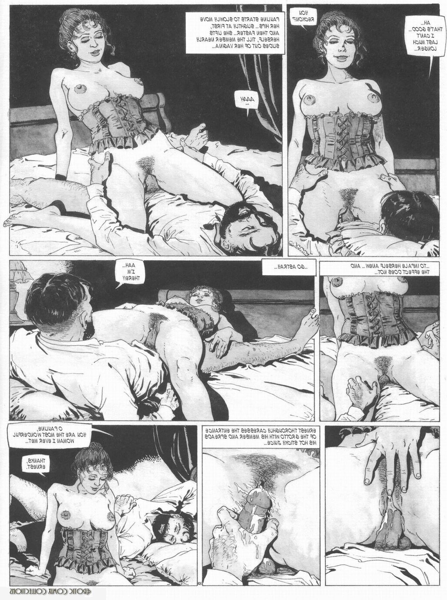 Erotic cartoon Hugdebert Aunt Paulines Secret part two