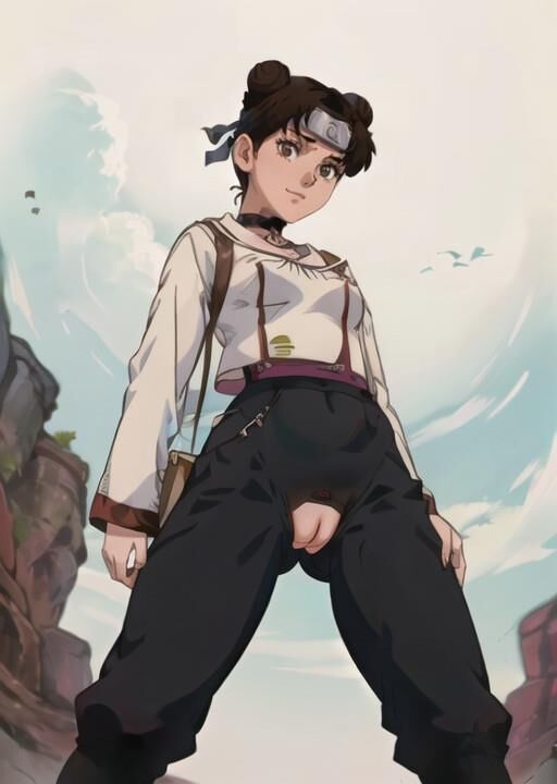 AI naruto collection, medium quality Tenten