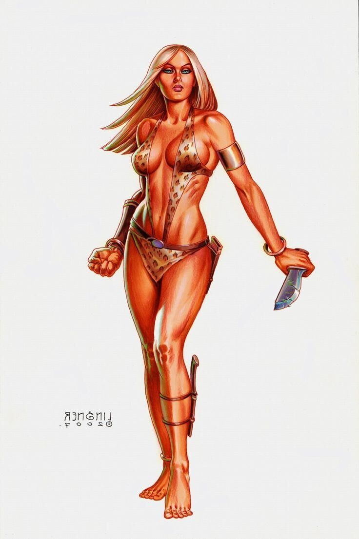 Comic Babes Sheena, Queen of the Jungle