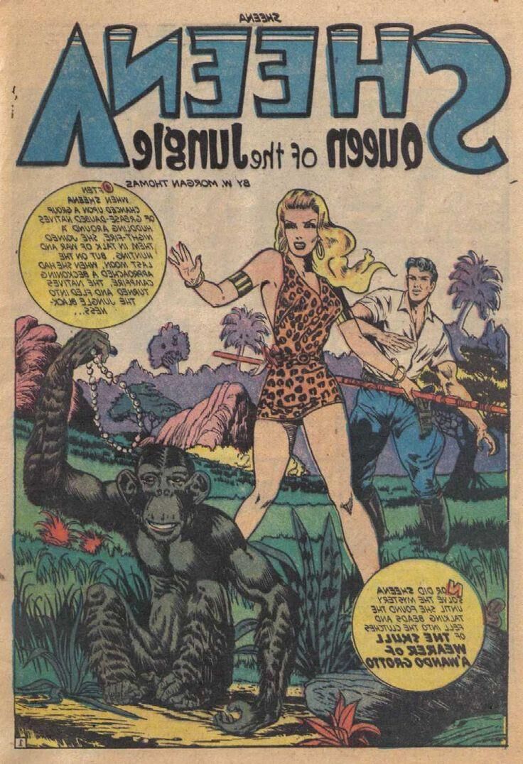 Comic Babes Sheena, Queen of the Jungle