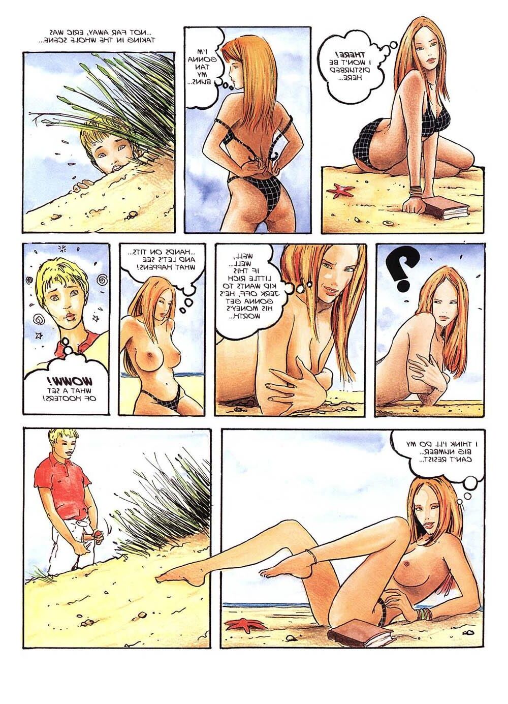 Erotic cartoon Lignard Babysitter