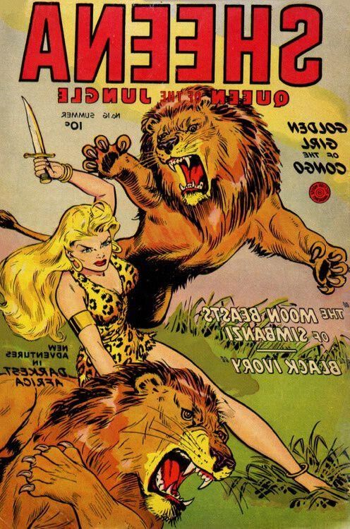 Comic Babes Sheena, Queen of the Jungle