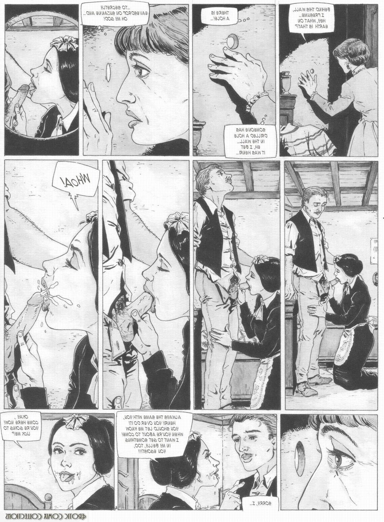 Erotic cartoon Hugdebert Aunt Paulines Secret part two