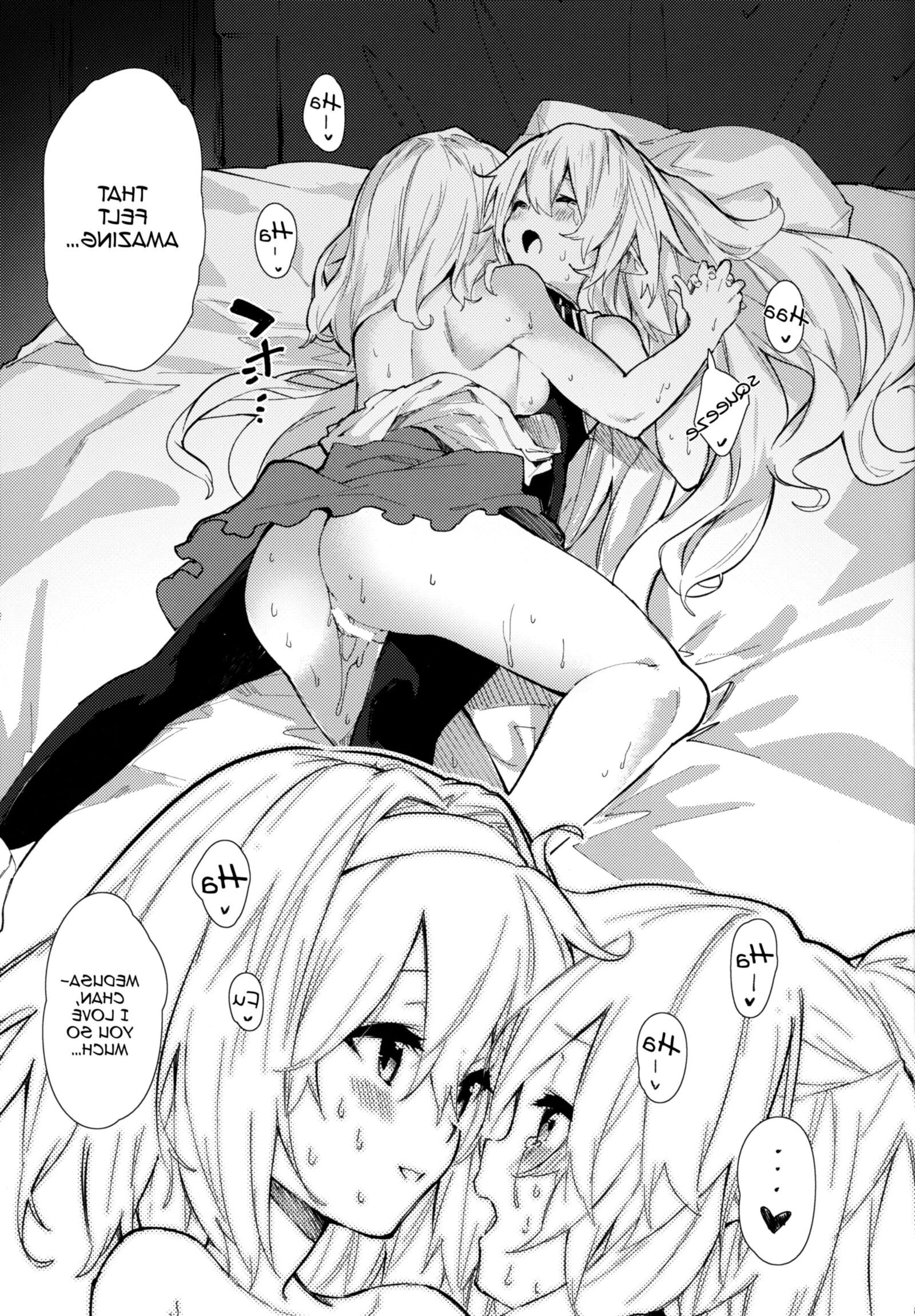 Doing Lewd Things with Medusa (futa)