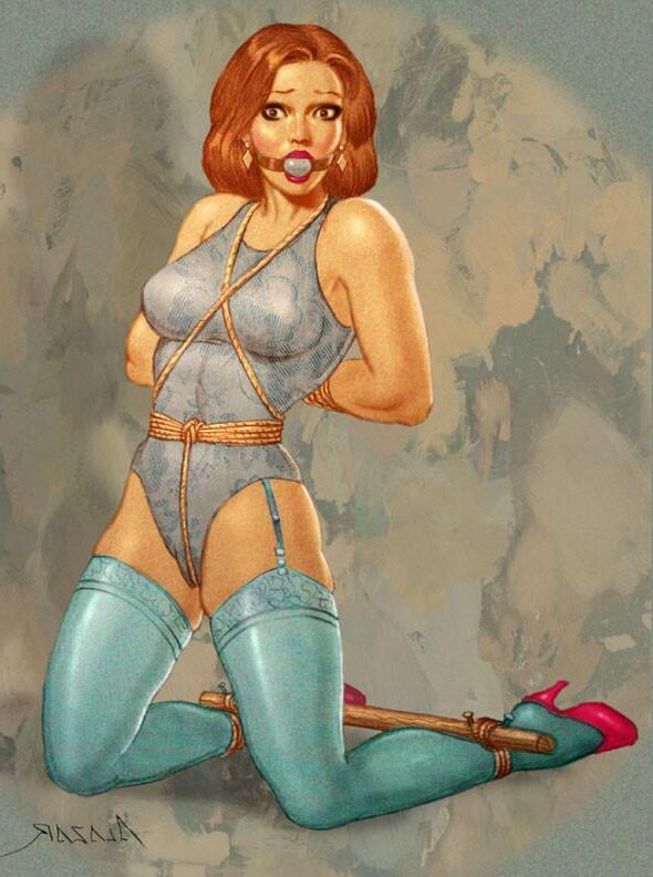 bondage artwork by alazar