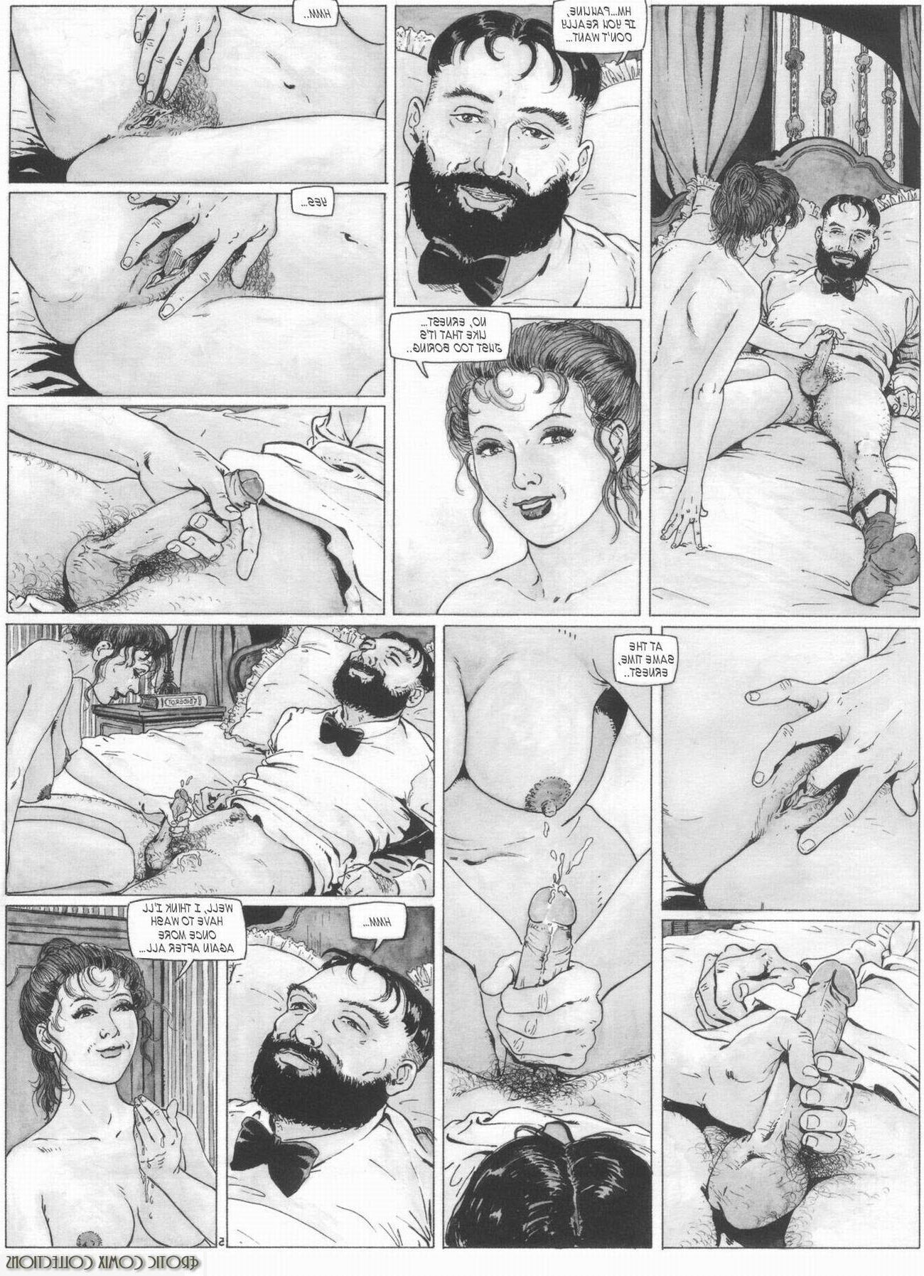 Erotic cartoon Hugdebert Aunt Paulines Secret part two
