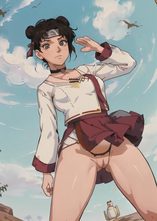 AI naruto collection, medium quality Tenten
