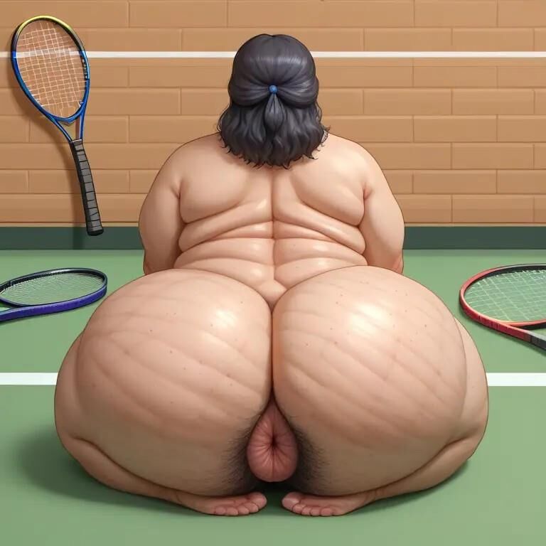 A.I. bbw big ass and hairy asshole dump 