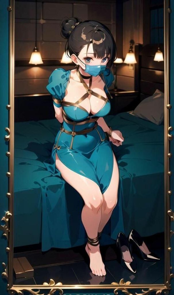 AI anime girls in bondage 