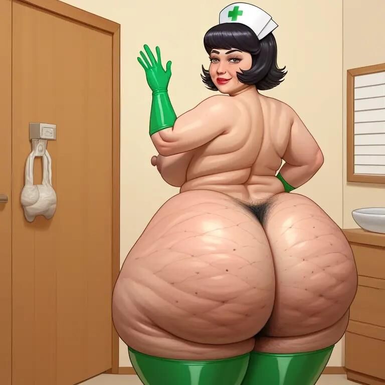 A.I. bbw big ass and hairy asshole dump 