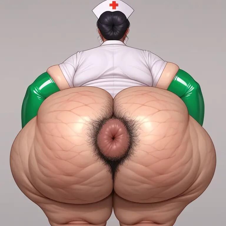 A.I. bbw big ass and hairy asshole dump 