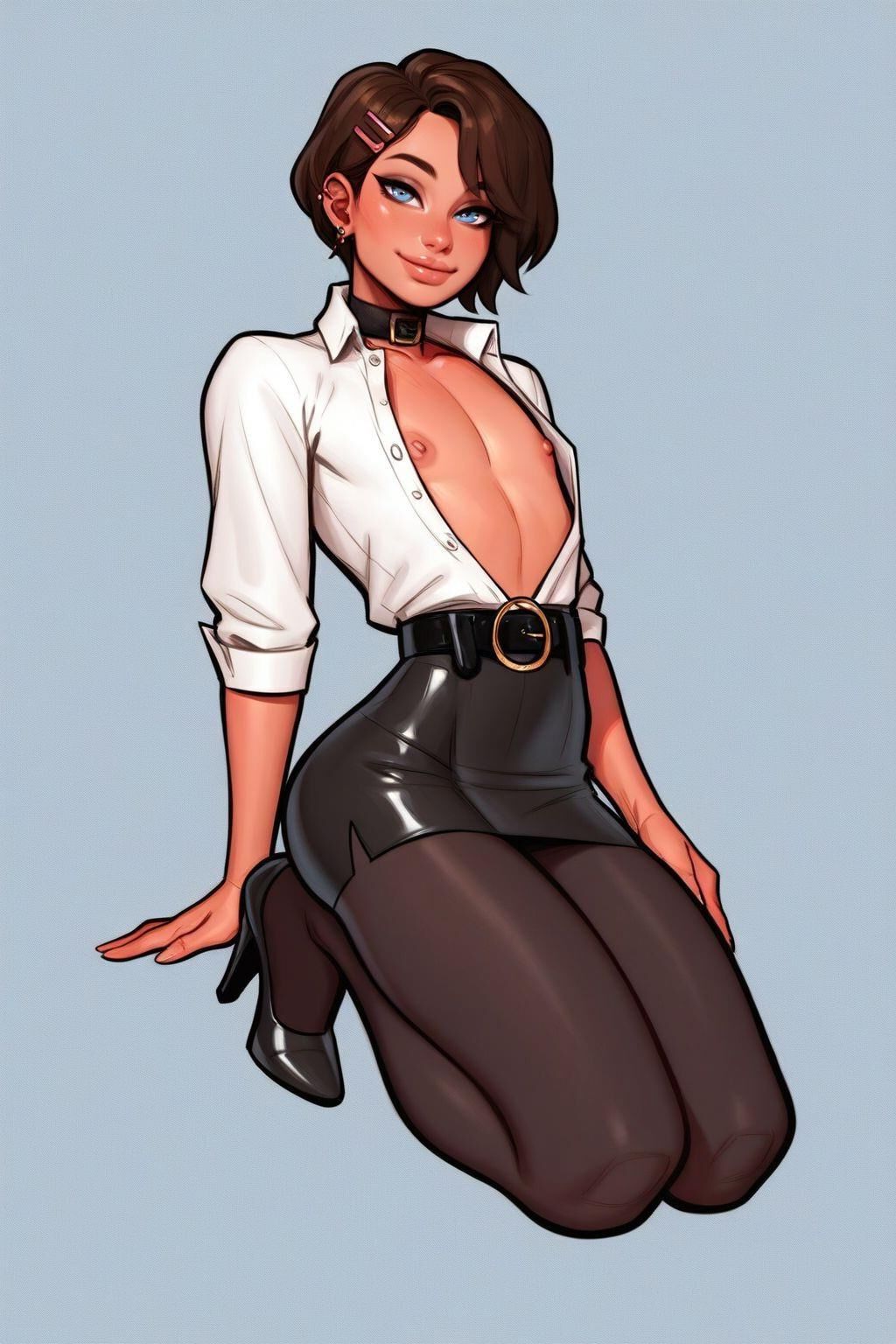 Art Favourite Trap Gurl Secretary(web Found)