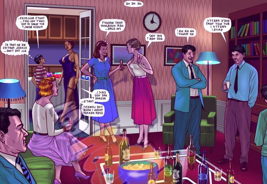 Milftoon Enjoy The Party