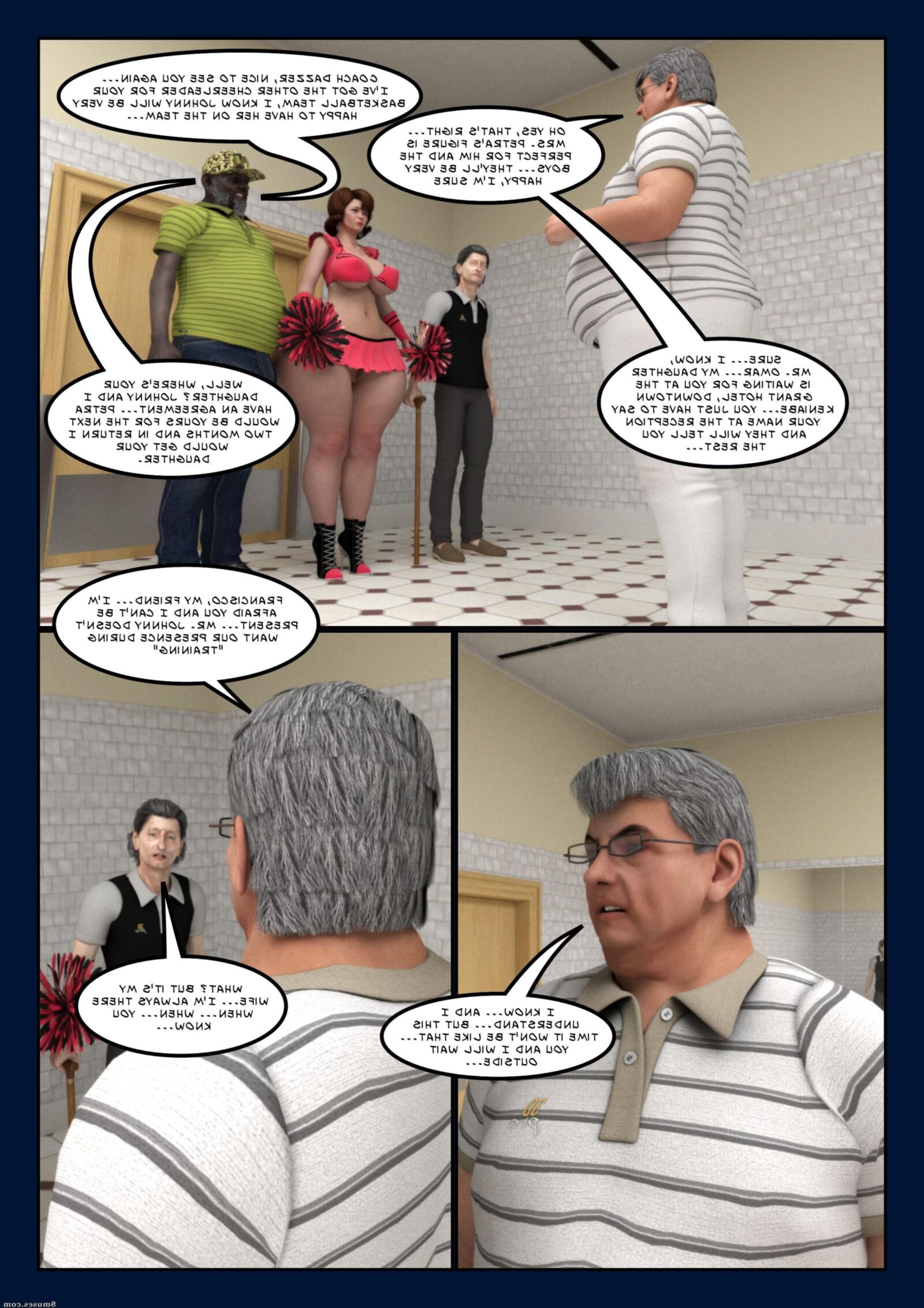 Interracial cartoon 