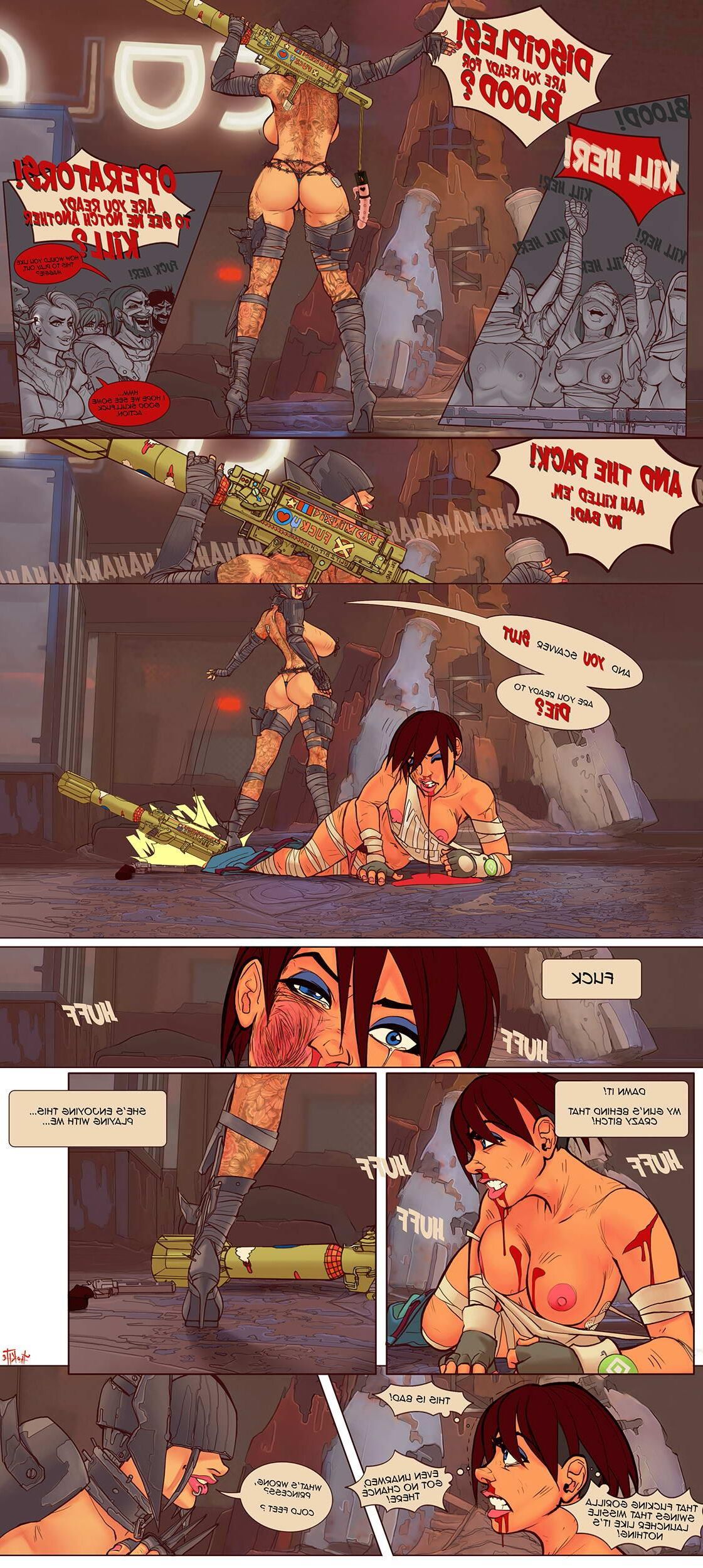  Comics The Overbitch The Kite Fallout@Assassins Creed