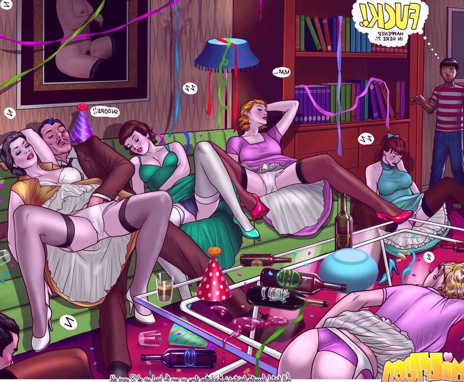 Milftoon Enjoy The Party