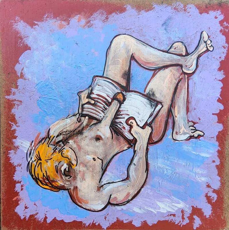 Peinture au pénis
