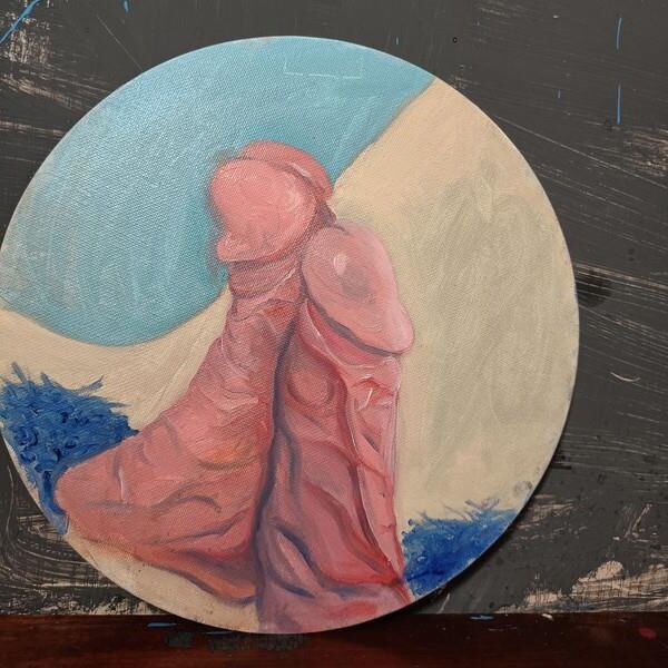 Peinture au pénis