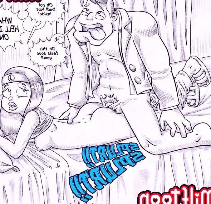 Milftoon Artwork BW