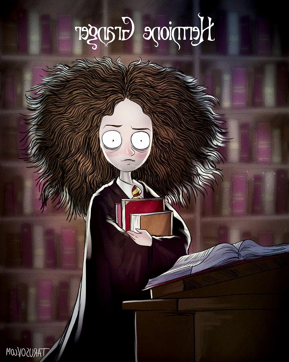 Tim Burton does Harry Potter