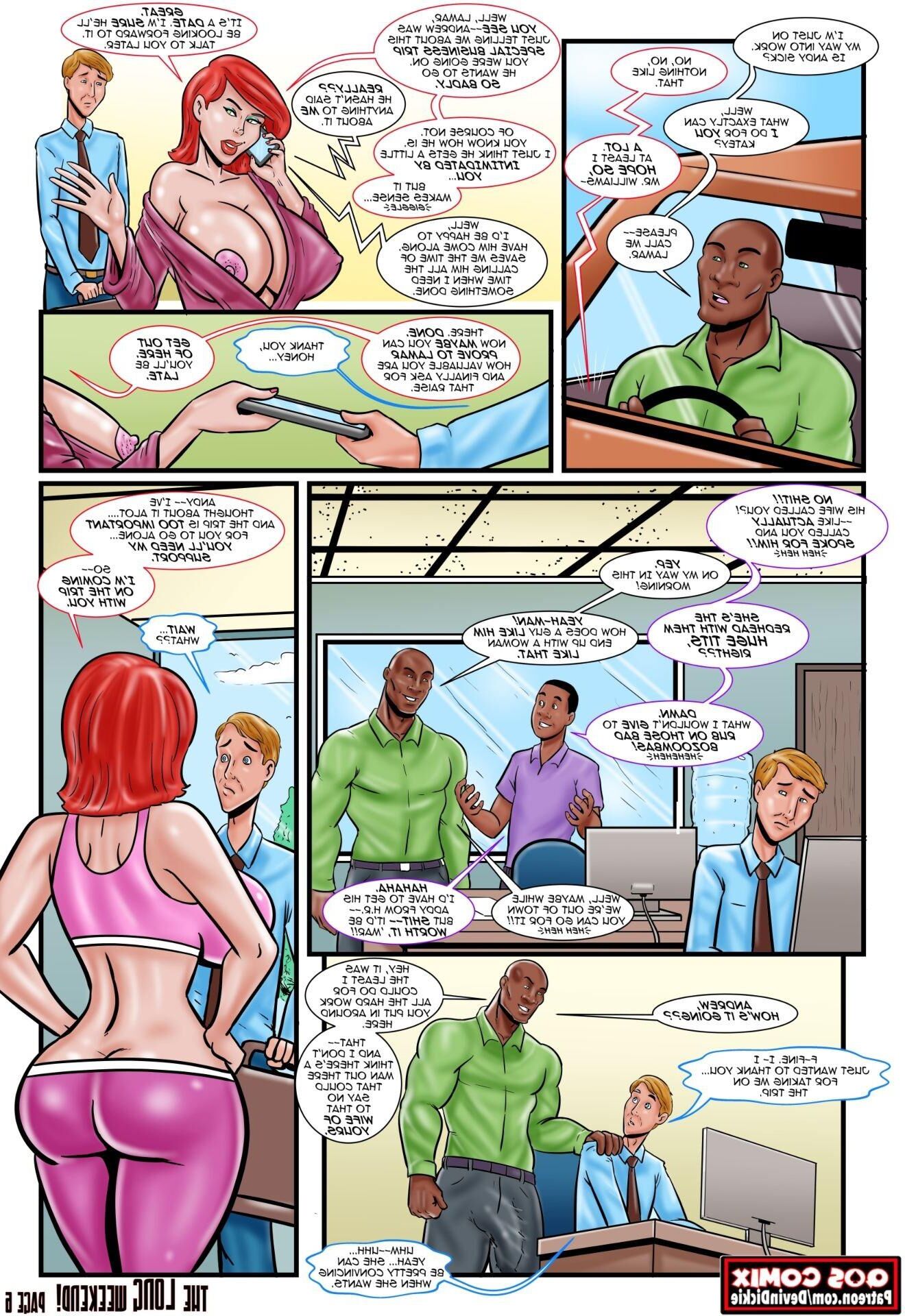 Interracial cartoon 