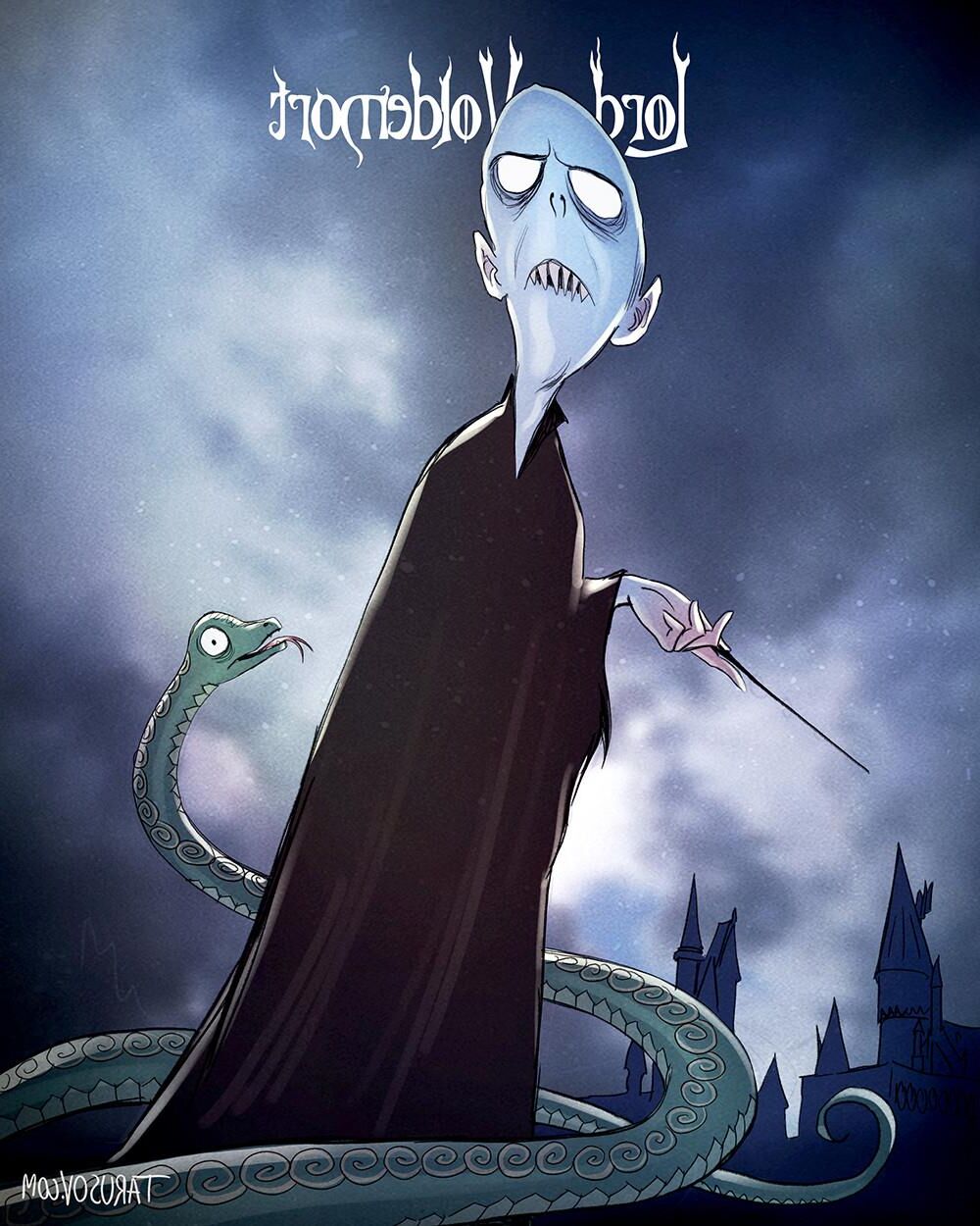 Tim Burton does Harry Potter