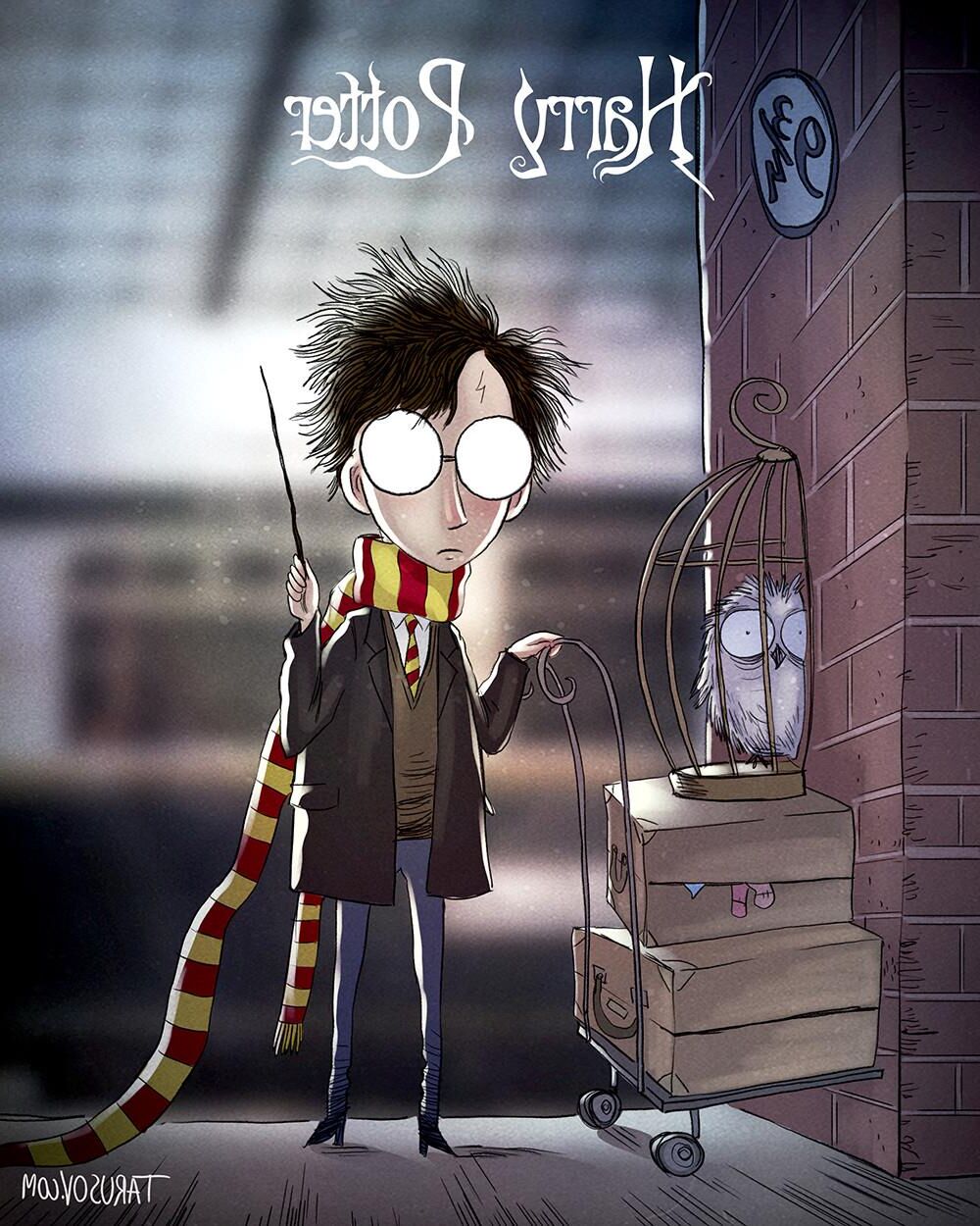 Tim Burton does Harry Potter