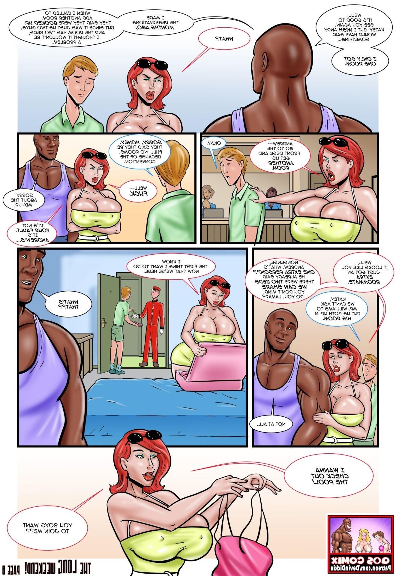 Interracial cartoon 
