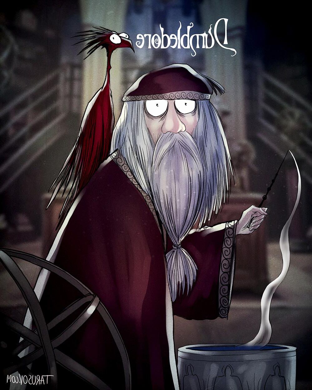 Tim Burton does Harry Potter
