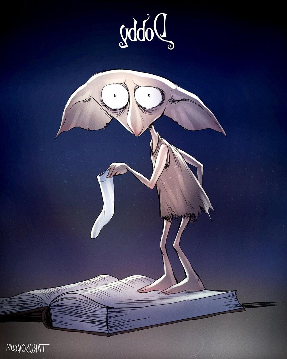 Tim Burton does Harry Potter