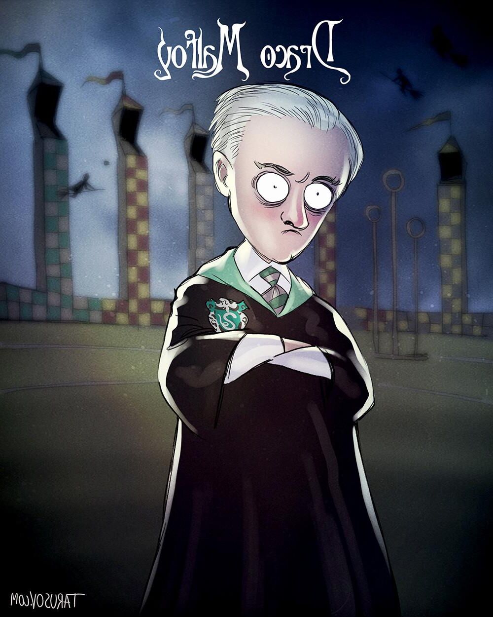 Tim Burton does Harry Potter
