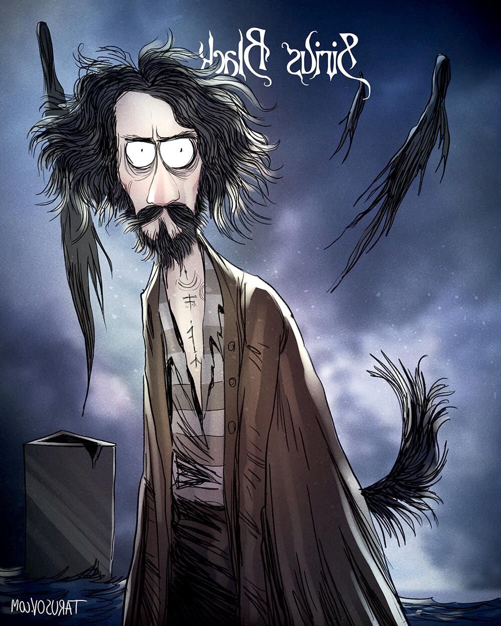 Tim Burton does Harry Potter