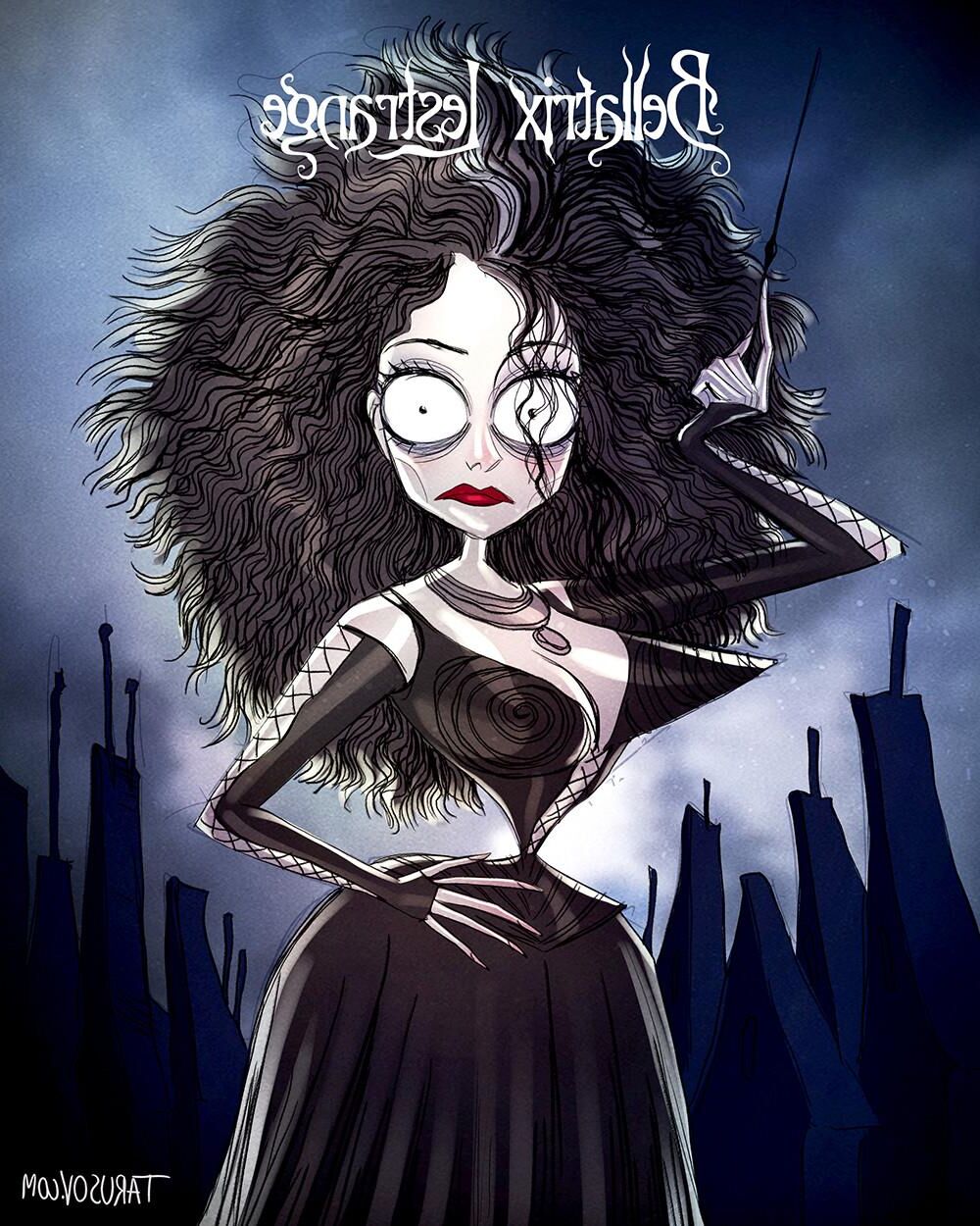 Tim Burton does Harry Potter