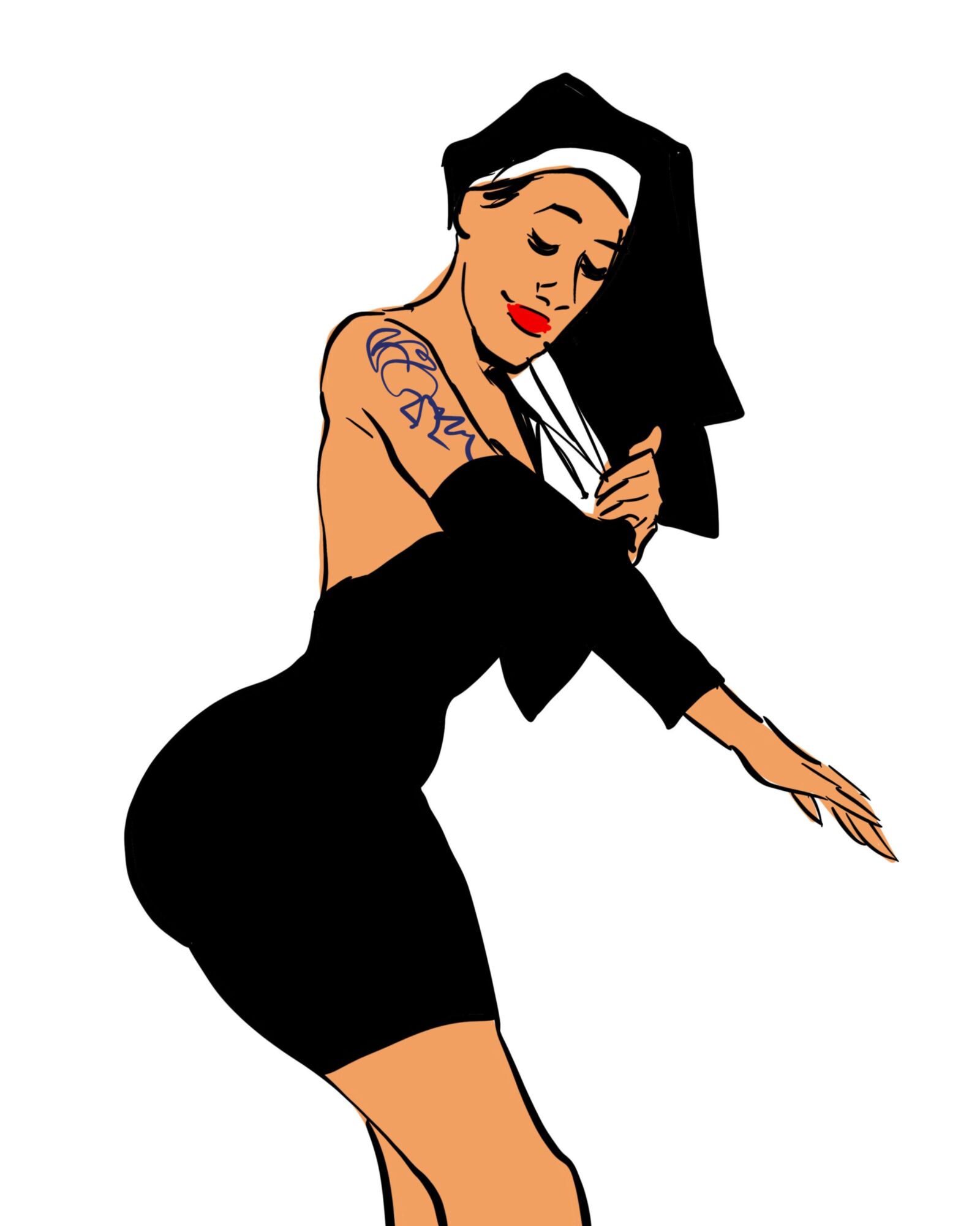Erotic life drawing