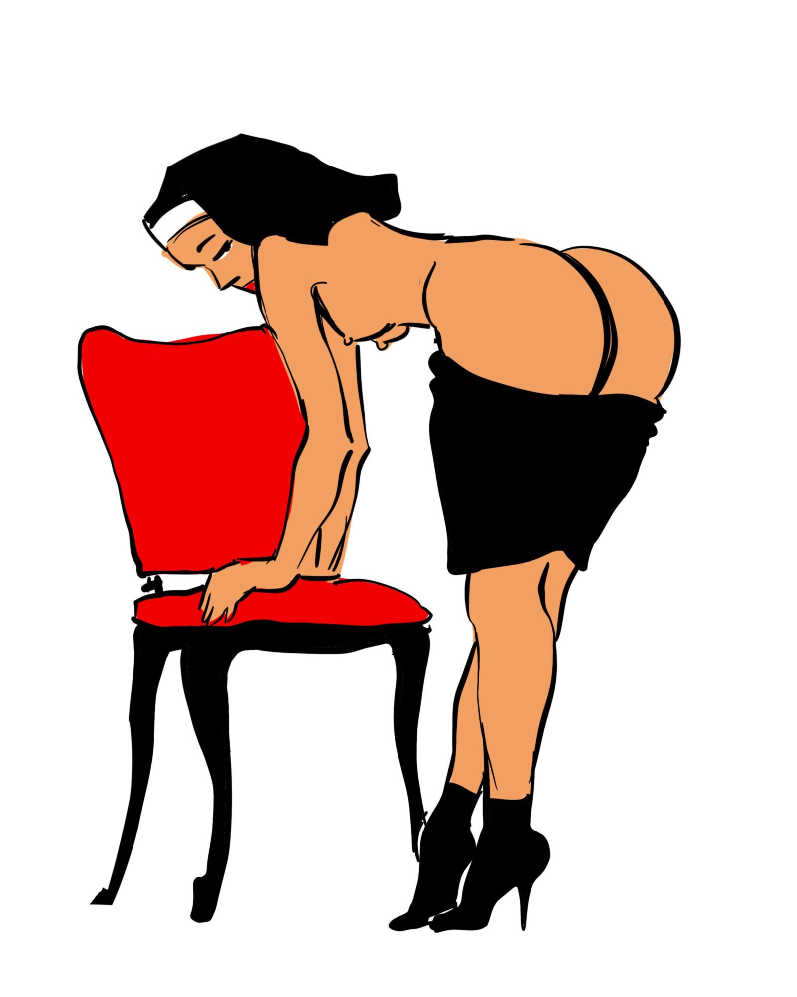 Erotic life drawing
