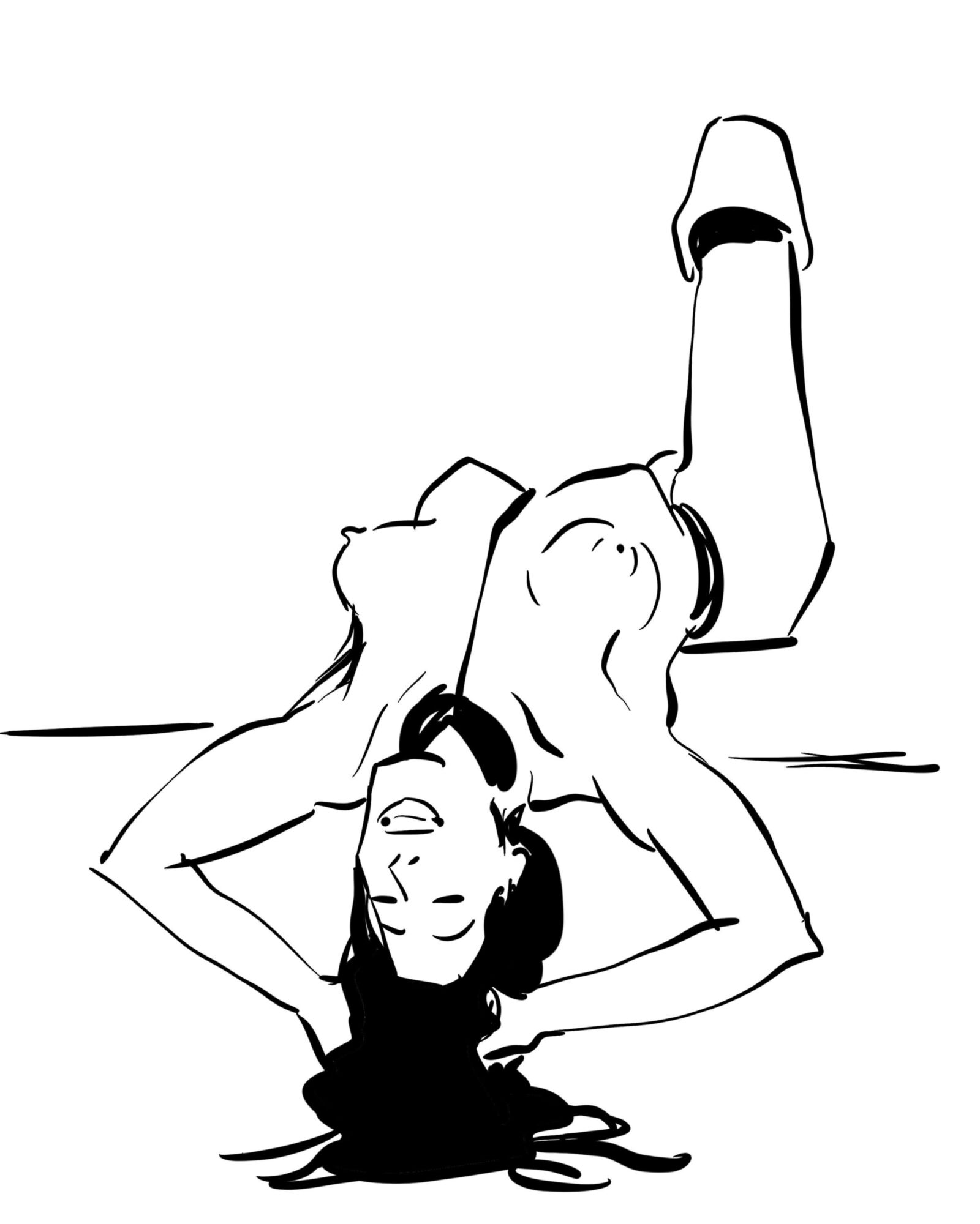 Erotic life drawing