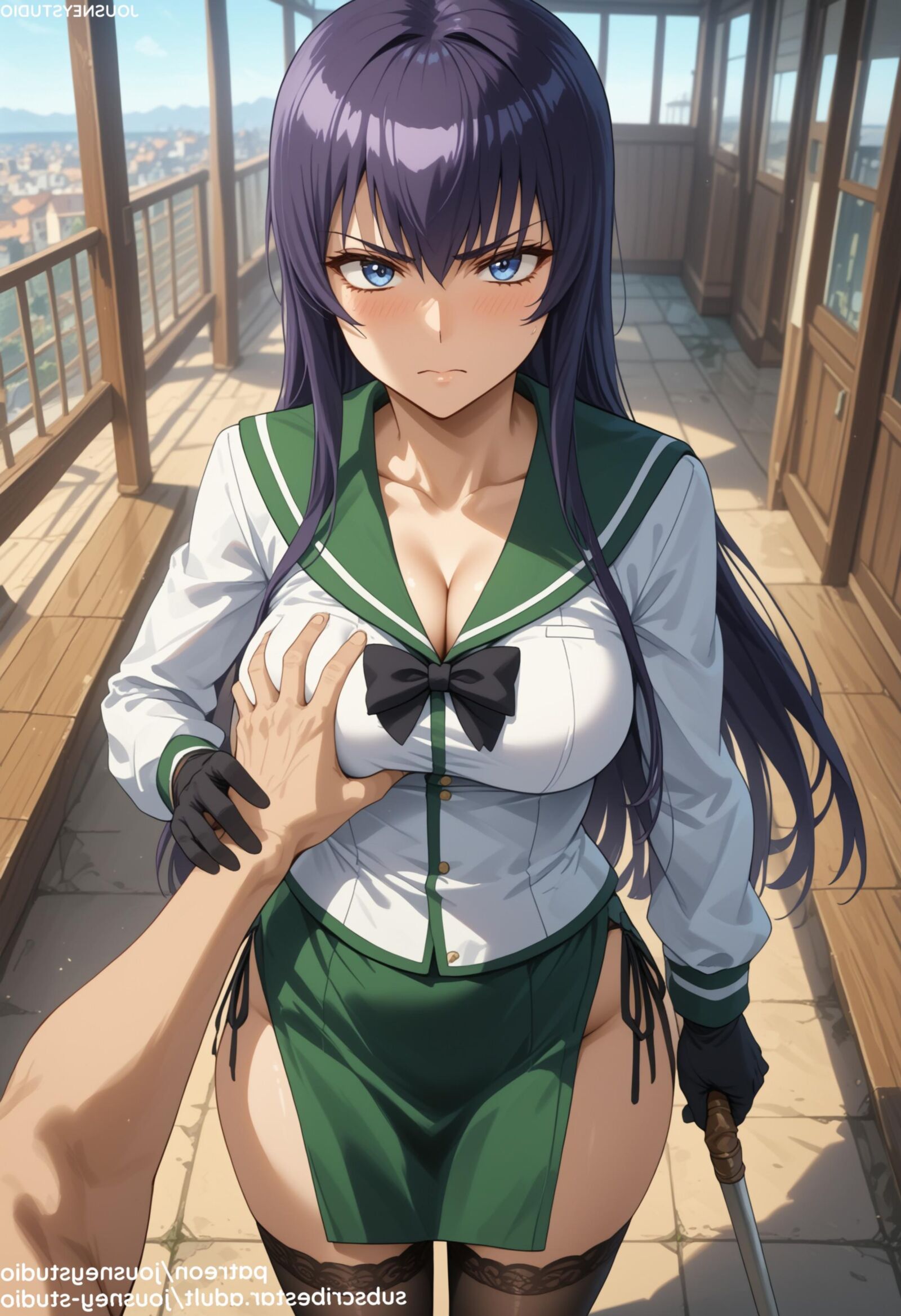 Saeko Busujima Highschool of the Dead 